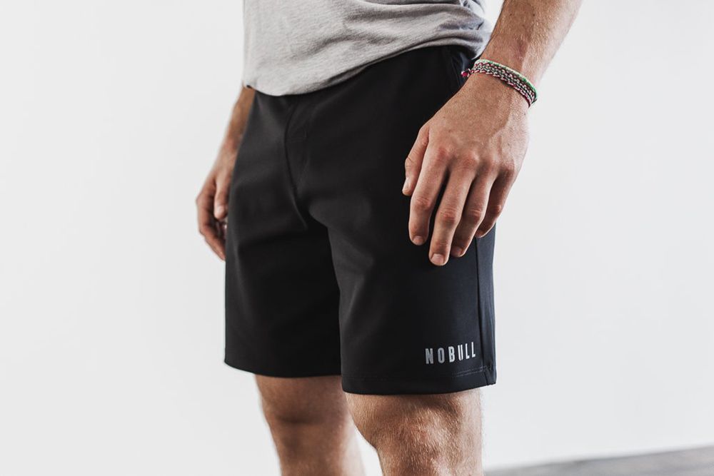 Shorts NOBULL Homme Noir - NOBULL Lightweight 8.5",France (0891-RJEZM)